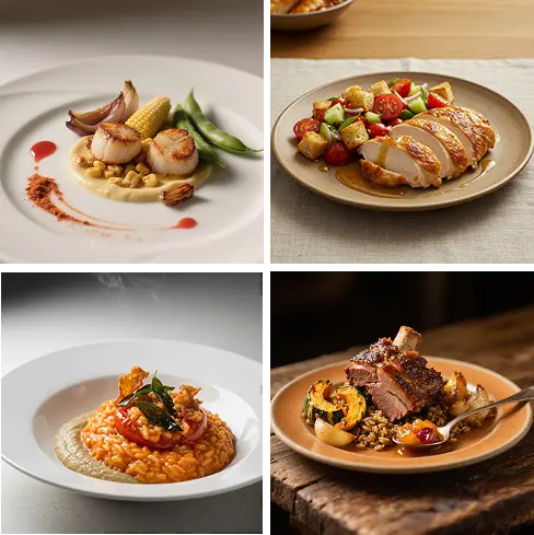 entrees at the fig cafe